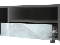 Clearance Mueble de TV - 115х59х48 cm - T3 - The Onyx, Antracite Cinza antracite