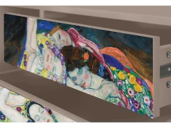 Best Mueble de TV - 170х59х48 cm - T4 - The Maiden by Klimt, Latte Bege