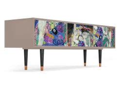 Best Mueble de TV - 170х59х48 cm - T4 - The Maiden by Klimt, Latte Bege