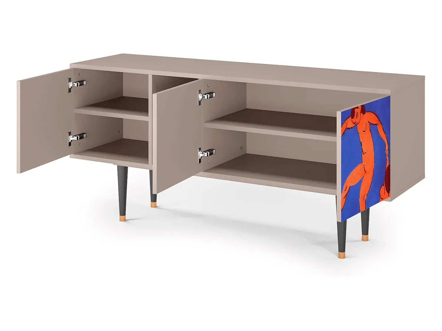 Móvel De Tv* Mueble de TV - 150х69х41 cm - T5 - The Dance by Matisse , Latte Bege