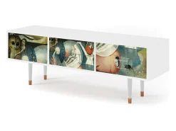 Móvel De Tv* Mueble de TV - 170х59х48 cm - T4 - The Garden Of by Bosch, Branco Bege