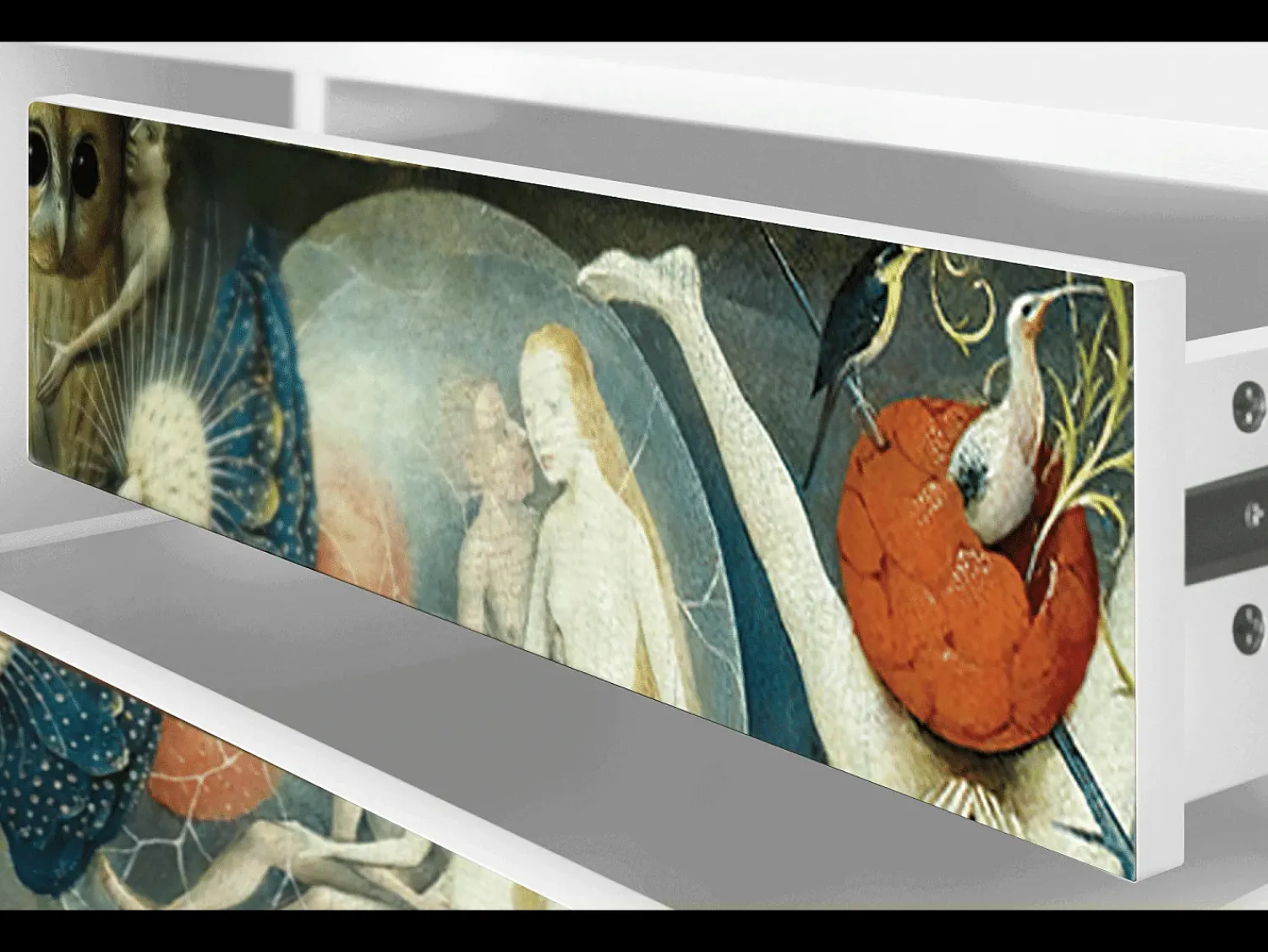 Móvel De Tv* Mueble de TV - 170х59х48 cm - T4 - The Garden Of by Bosch, Branco Bege