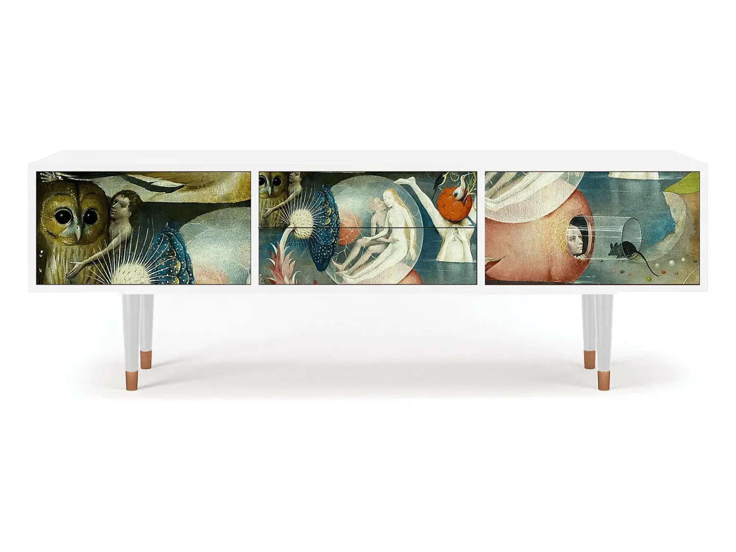 Móvel De Tv* Mueble de TV - 170х59х48 cm - T4 - The Garden Of by Bosch, Branco Bege