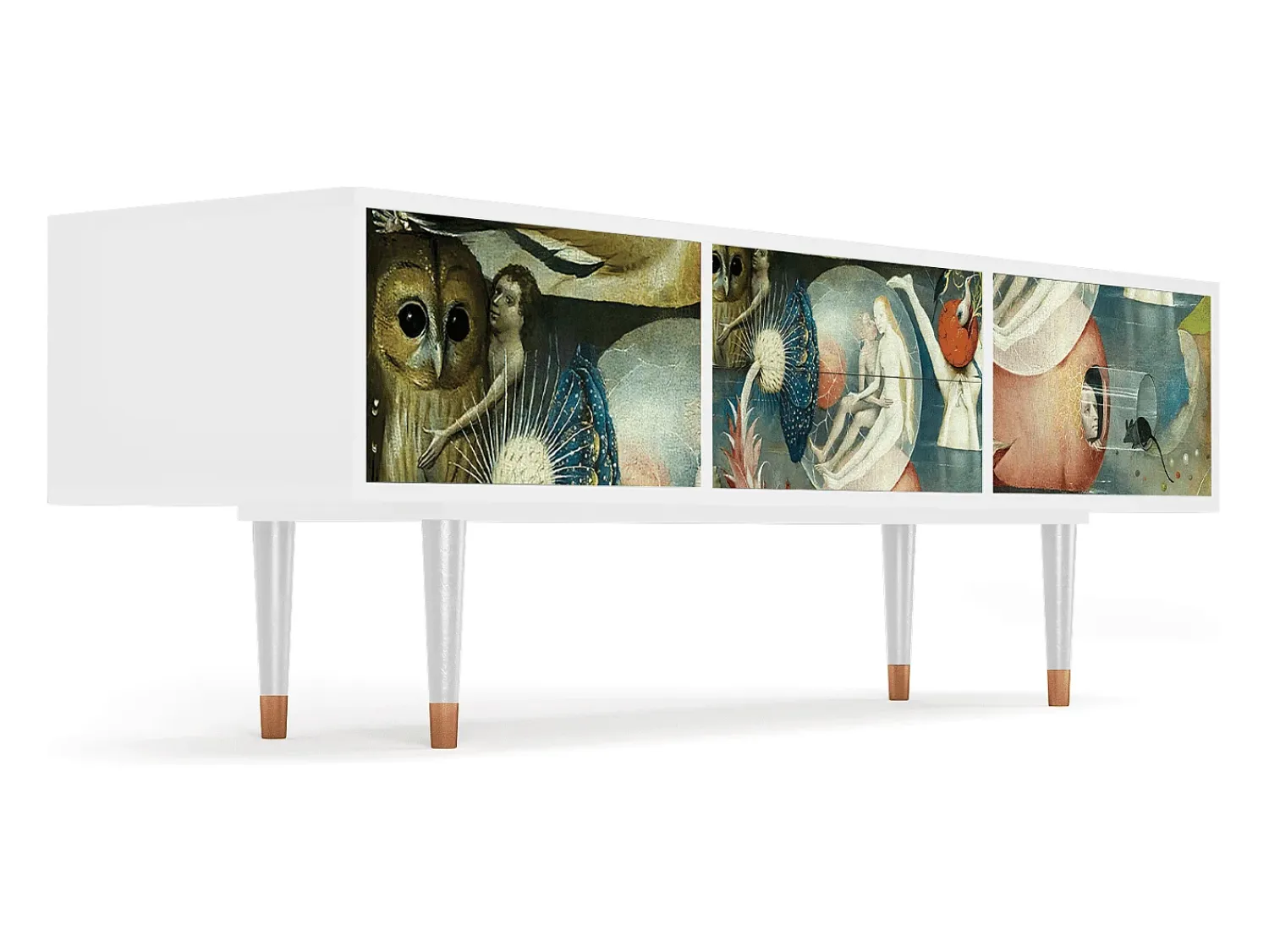 Móvel De Tv* Mueble de TV - 170х59х48 cm - T4 - The Garden Of by Bosch, Branco Bege