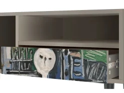 Sale Mueble de TV - 115х59х48 cm - T3 - The Studio , Areia Bege