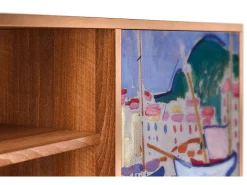 Clearance Mueble de TV - 170х69х48 cm - T2 - The Port of Collioure , Nogueira Castanho