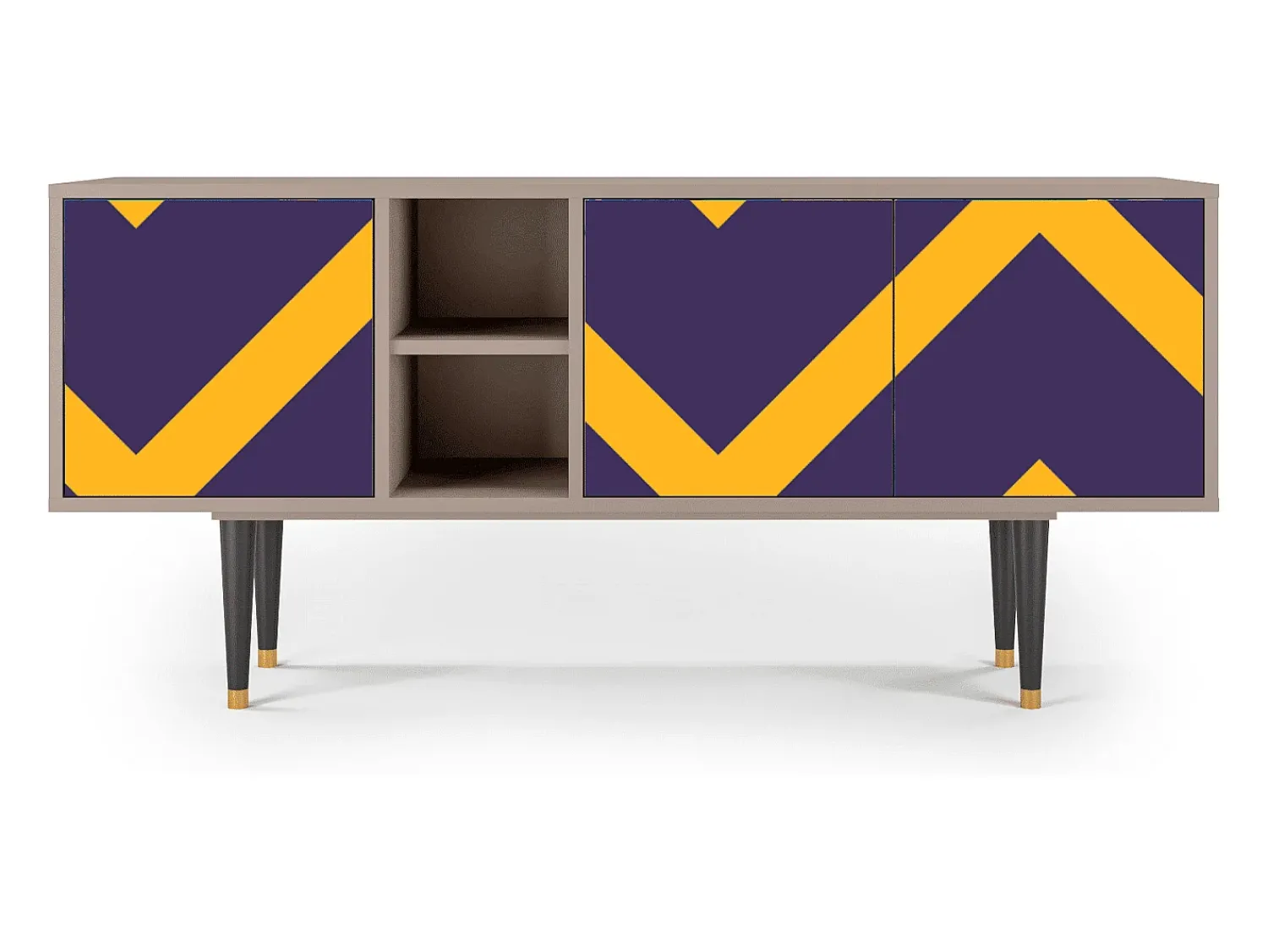 Móvel De Tv* Mueble de TV - 150х69х41 cm - T5 - The Brightest Way, Latte Bege