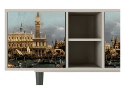 Best Mueble de TV - 150х69х41 cm - T5 - The Bucintoro, Areia Bege