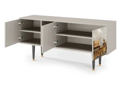 Best Mueble de TV - 150х69х41 cm - T5 - The Bucintoro, Areia Bege