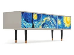Mueble de TV - 170х59х48 cm - T4 - The Starry Night , Areia^ Móvel De Tv