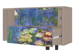 Mueble de TV - 170х69х48 cm - T1 - The water lily pond , Latte^ Móvel De Tv