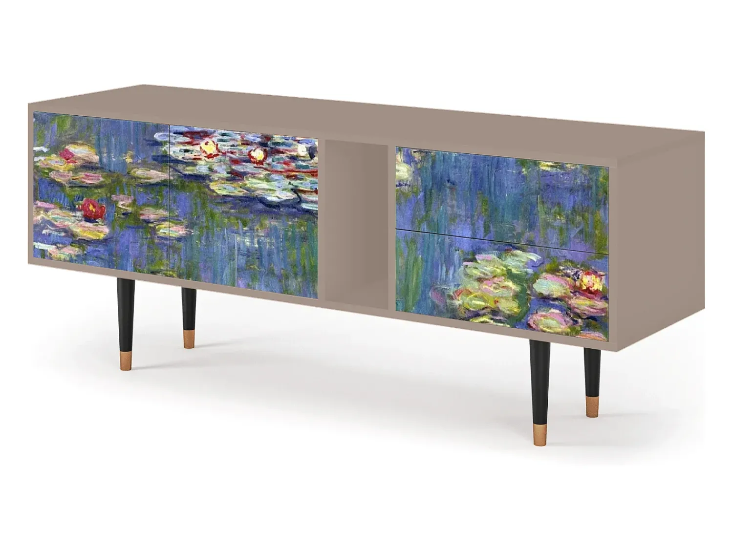 Mueble de TV - 170х69х48 cm - T1 - The water lily pond , Latte^ Móvel De Tv