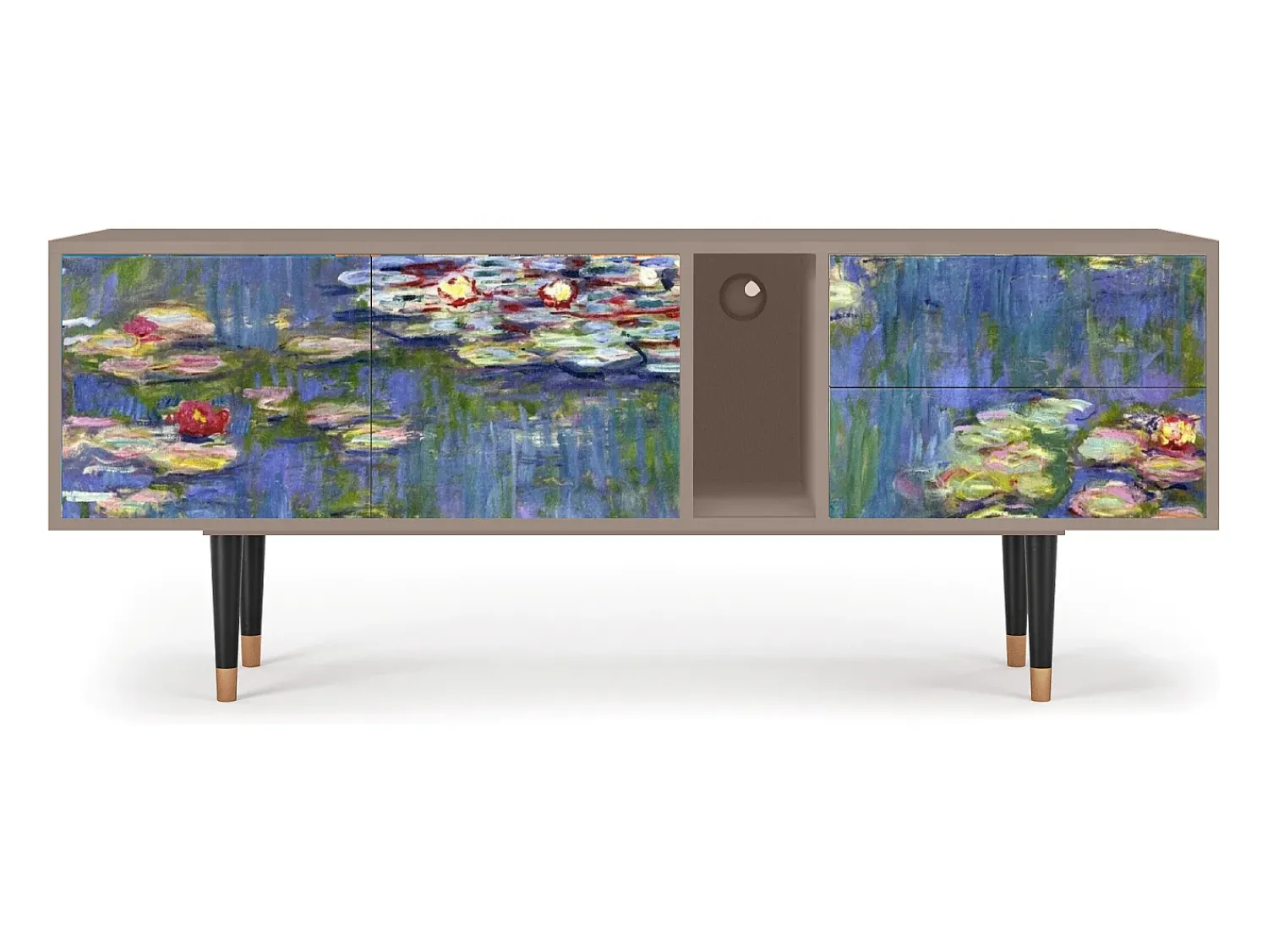 Mueble de TV - 170х69х48 cm - T1 - The water lily pond , Latte^ Móvel De Tv