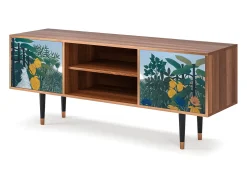 Móvel De Tv| Mueble de TV - 170х69х48 cm - T2 - The Repast of the Lion, Nogueira Castanho