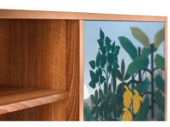 Móvel De Tv| Mueble de TV - 170х69х48 cm - T2 - The Repast of the Lion, Nogueira Castanho