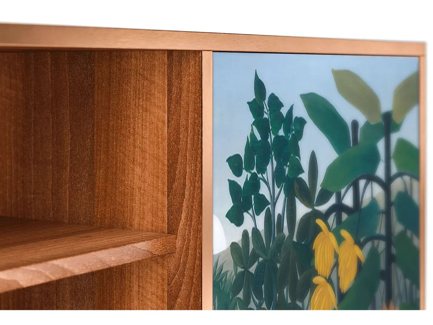 Móvel De Tv| Mueble de TV - 170х69х48 cm - T2 - The Repast of the Lion, Nogueira Castanho