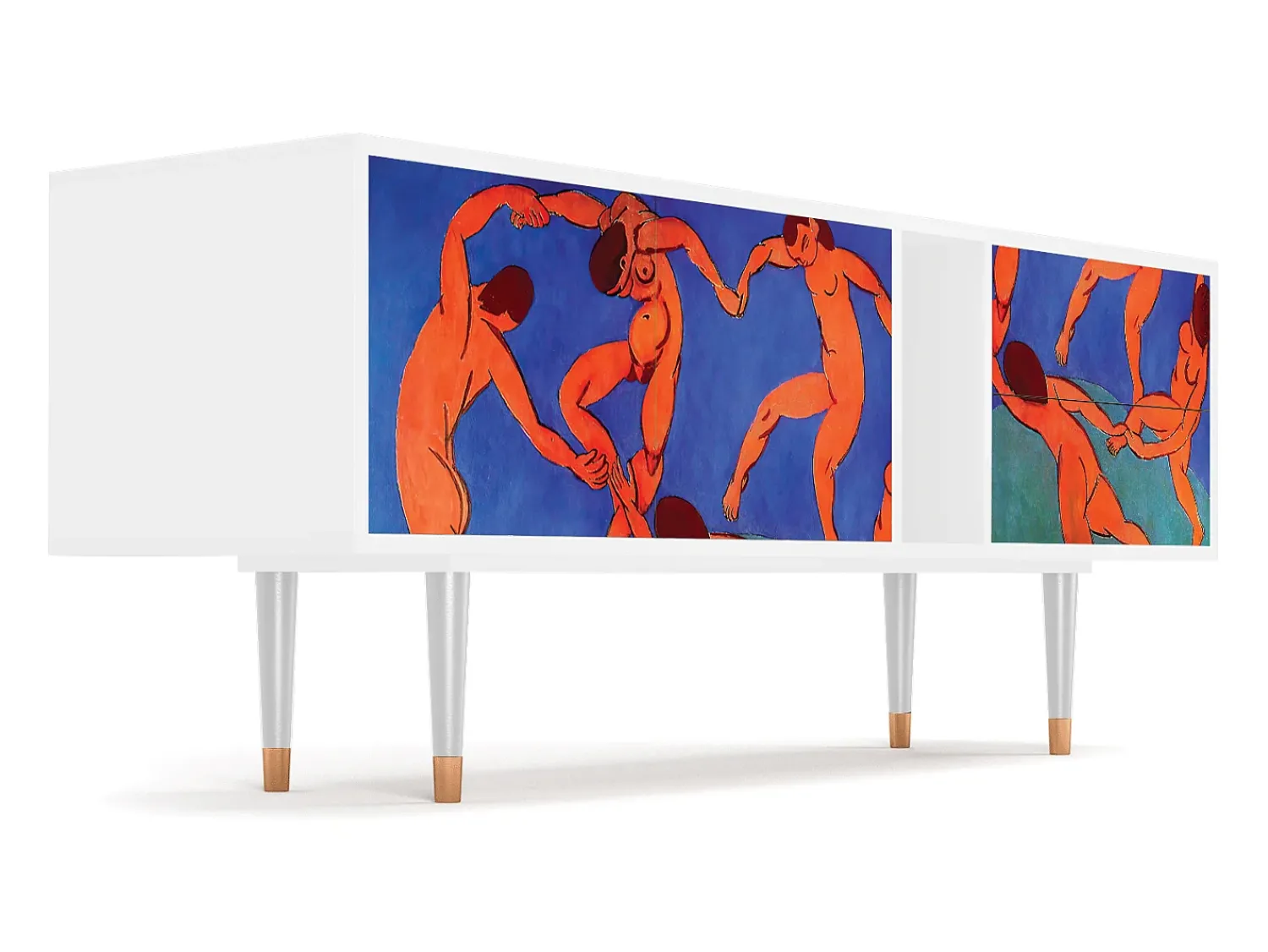 Mueble de TV - 170х69х48 cm - T1 - The Dance by Matisse , Branco^ Móvel De Tv