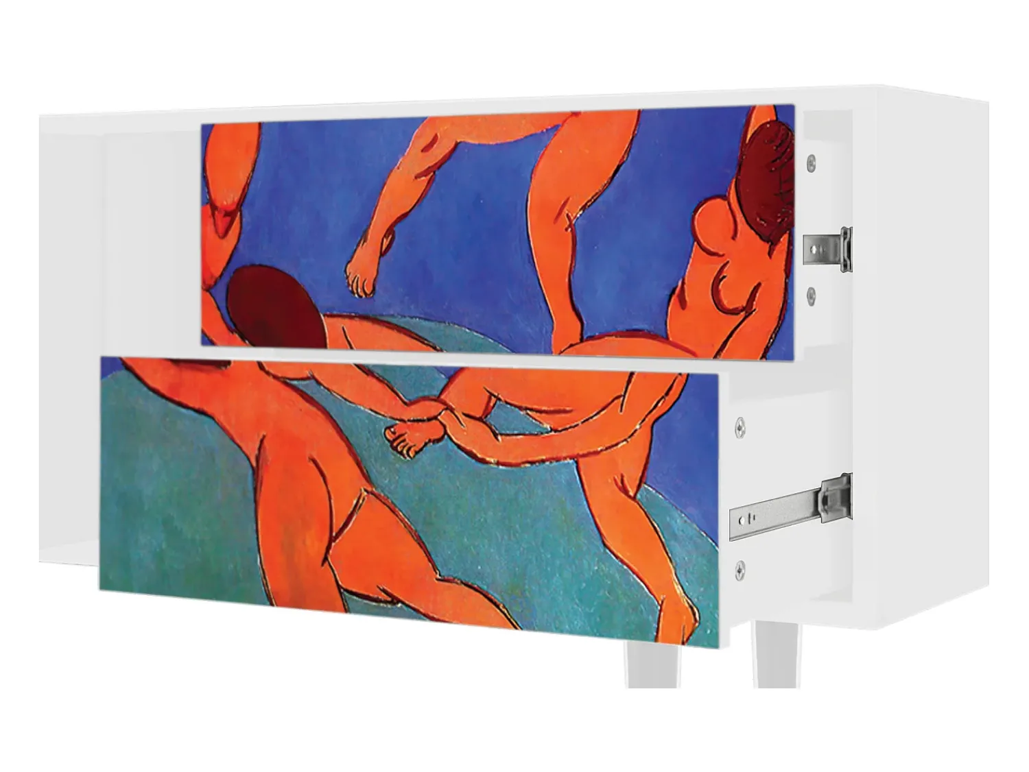 Mueble de TV - 170х69х48 cm - T1 - The Dance by Matisse , Branco^ Móvel De Tv