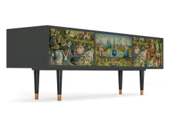 Móvel De Tv| Mueble de TV - 170х59х48 cm - T4 - The Garden 2 by Bosch, Antracite Cinza antracite
