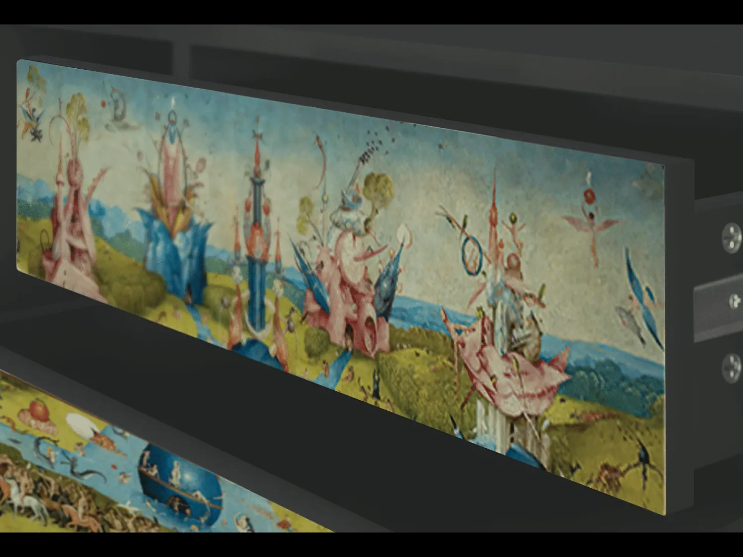 Móvel De Tv| Mueble de TV - 170х59х48 cm - T4 - The Garden 2 by Bosch, Antracite Cinza antracite