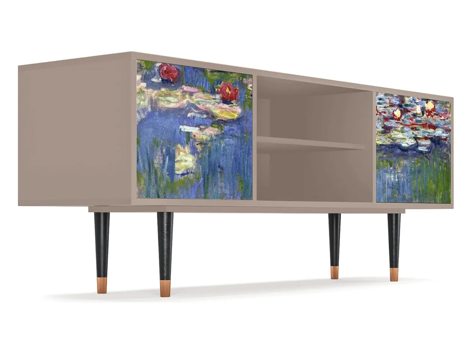 Mueble de TV - 170х69х48 cm - T2 - The water lily pond , Latte^ Móvel De Tv