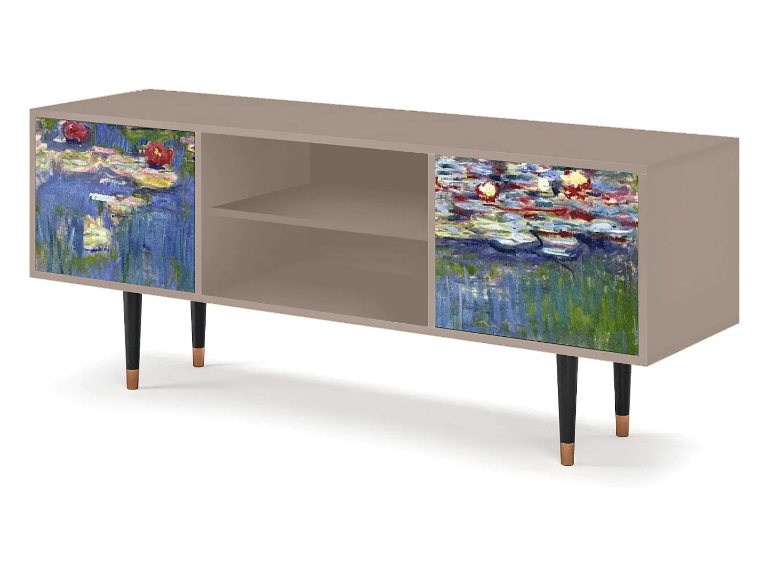 Mueble de TV - 170х69х48 cm - T2 - The water lily pond , Latte^ Móvel De Tv