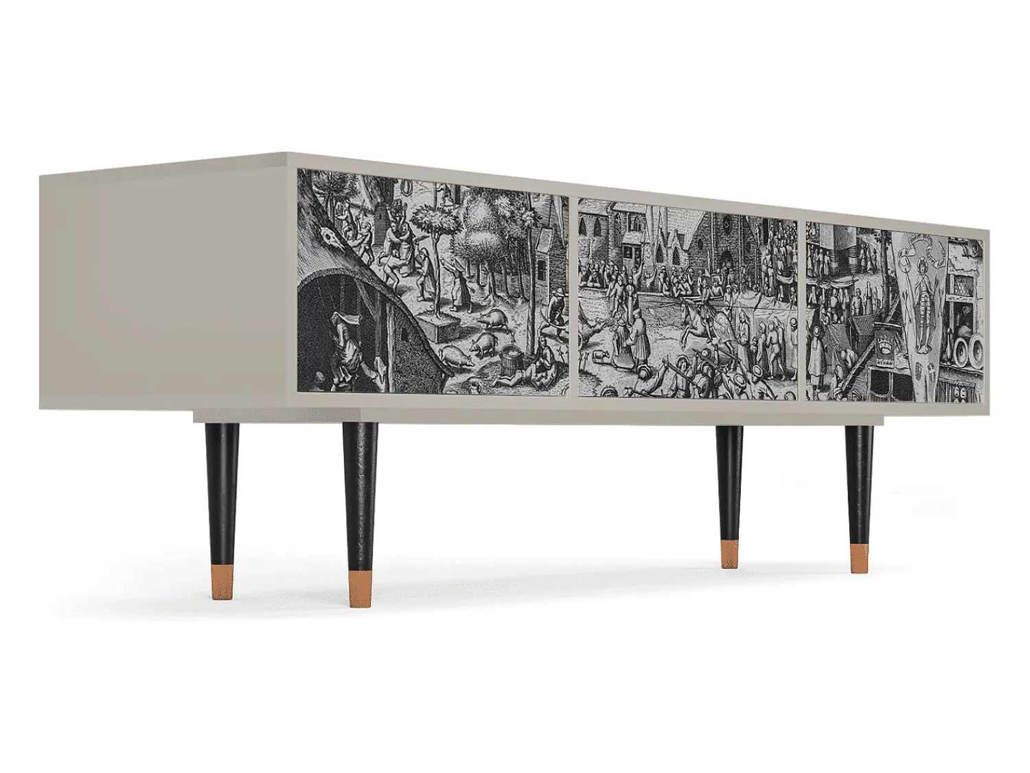 Mueble de TV - 170х59х48 cm - T4 - The Festival of Saint, Areia^ Móvel De Tv