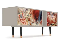 Mueble de TV - 170х69х48 cm - T1 - The City Rises, Areia^ Móvel De Tv