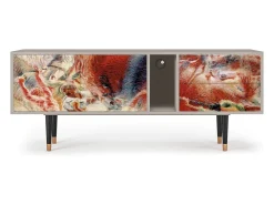 Mueble de TV - 170х69х48 cm - T1 - The City Rises, Areia^ Móvel De Tv