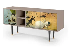 Móvel De Tv| Mueble de TV - 150х69х41 cm - T5 - The Garden by Bosch, Latte Bege