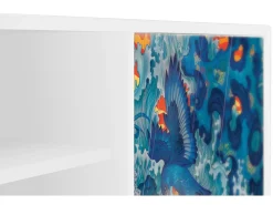 New Mueble de TV - 170х69х48 cm - T2 - The Girl - James Jean, Branco Bege