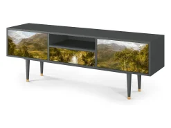Mueble de TV - 170х59х41 cm - T6 - The Heart of the Andes , Antracite^ Móvel De Tv