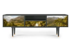 Mueble de TV - 170х59х41 cm - T6 - The Heart of the Andes , Antracite^ Móvel De Tv