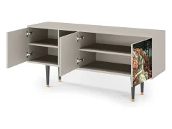 Outlet Mueble de TV - 150х69х41 cm - T5 - The Birth of Venus, Areia Bege