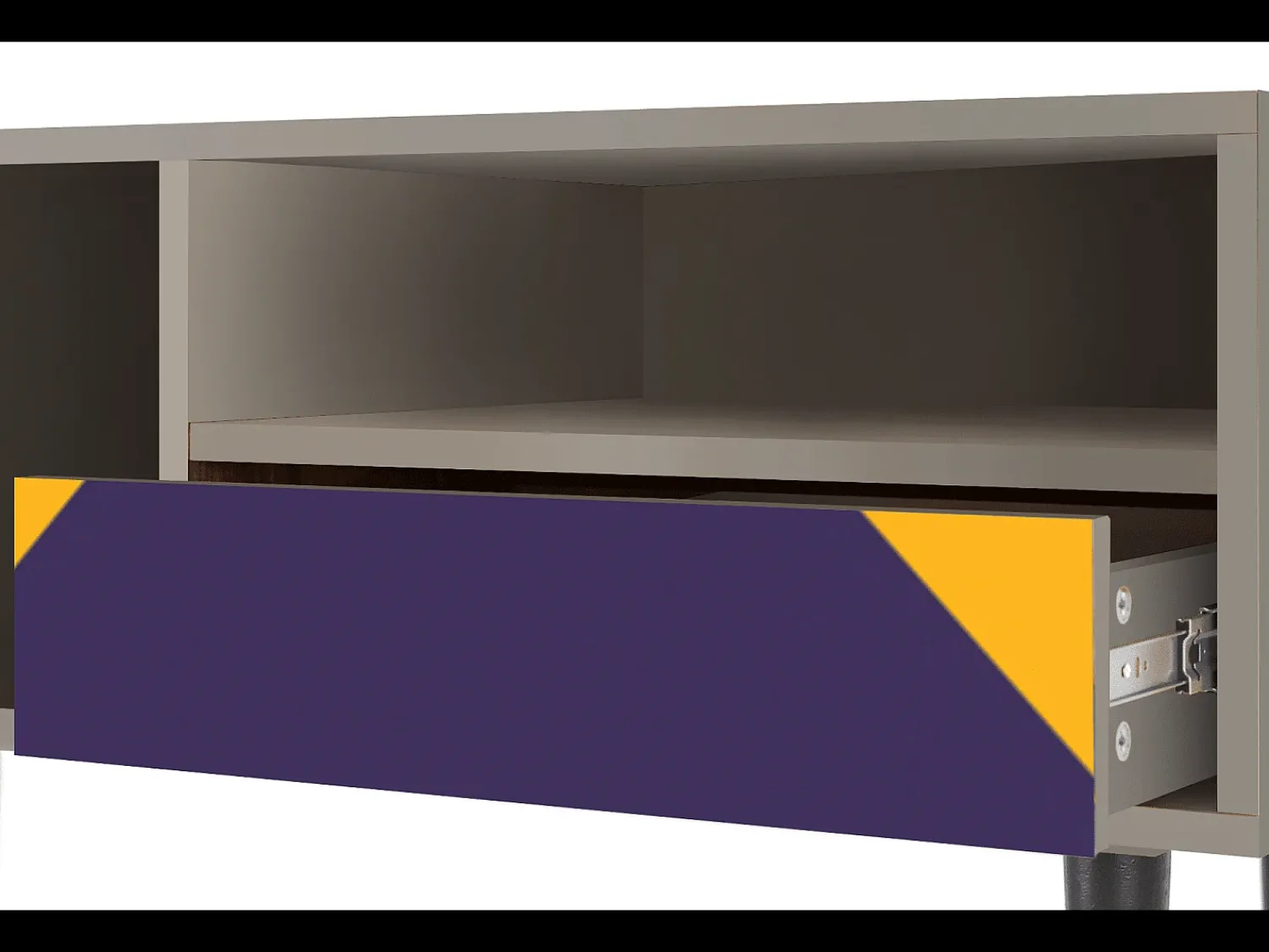 Sale Mueble de TV - 115х59х48 cm - T3 - The Brightest Way, Areia Bege