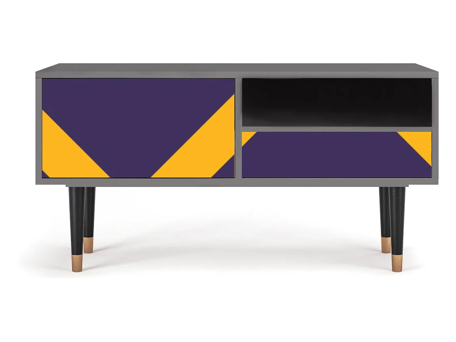 Sale Mueble de TV - 115х59х48 cm - T3 - The Brightest Way, Areia Bege