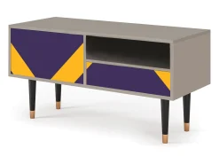 Sale Mueble de TV - 115х59х48 cm - T3 - The Brightest Way, Areia Bege