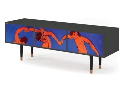Mueble de TV - 170х59х48 cm - T4 - The Dance by Matisse , Antracite^ Móvel De Tv