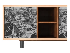Móvel De Tv* Mueble de TV - 150х69х41 cm - T5 - The Festival of Saint, Nogueira Castanho