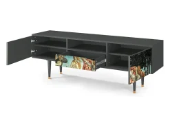 Outlet Mueble de TV - 170х59х41 cm - T6 - The Birth of Venus, Antracite Cinza antracite