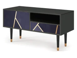 Hot Mueble de TV - 115х59х48 cm - T3 - The Amethyst, Antracite Cinza antracite