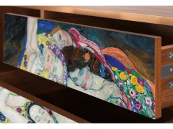 Móvel De Tv| Mueble de TV - 170х59х48 cm - T4 - The Maiden by Klimt, Nogueira Castanho