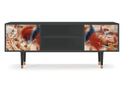 Mueble de TV - 170х69х48 cm - T2 - The City Rises, Antracite^ Móvel De Tv