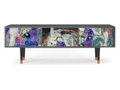 Móvel De Tv* Mueble de TV - 170х59х48 cm - T4 - The Maiden by Klimt, Antracite Cinza antracite