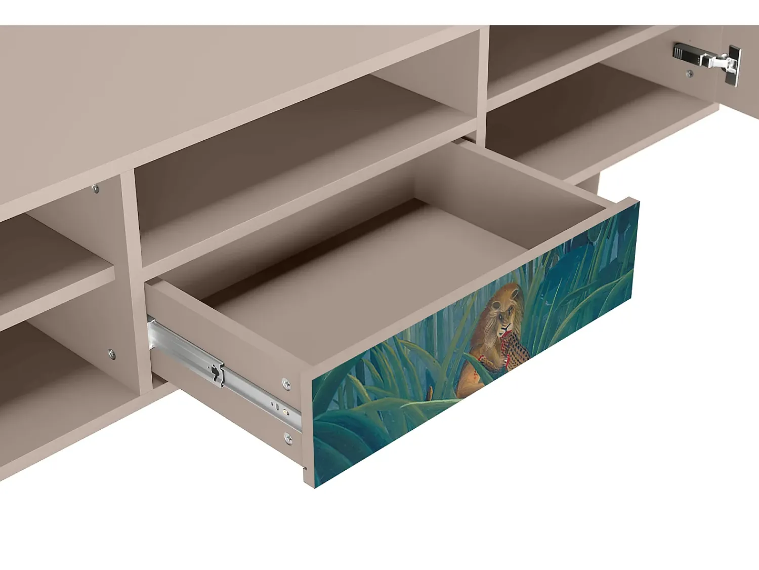 Mueble de TV - 170х59х41 cm - T6 - The Repast of the Lion, Latte^ Móvel De Tv