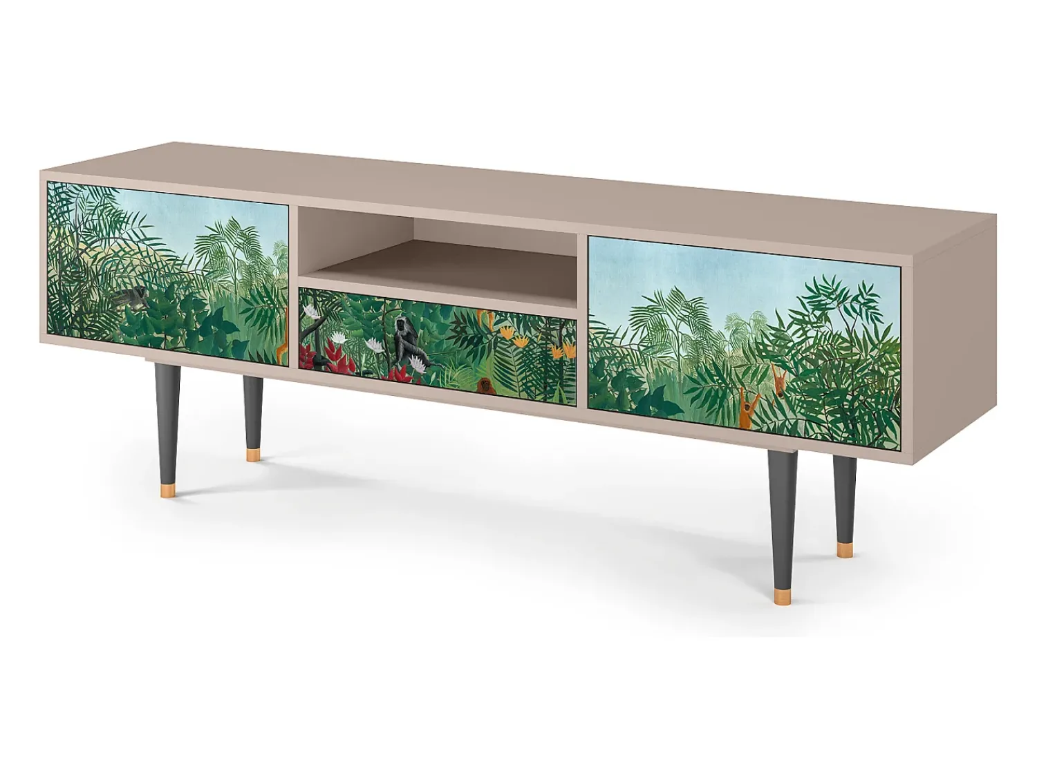 Mueble de TV - 170х59х41 cm - T6 - The Repast of the Lion, Latte^ Móvel De Tv