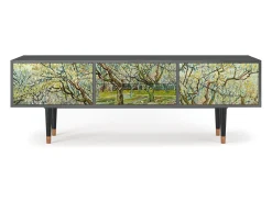 New Mueble de TV - 170х59х48 cm - T4 - The Branco Orchard, Antracite Cinza antracite