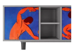Mueble de TV - 150х69х41 cm - T5 - The Dance by Matisse , Cinza^ Móvel De Tv