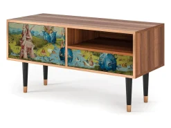 Móvel De Tv* Mueble de TV - 115х59х48 cm - T3 - The Garden 2 by Bosch, Nogueira Castanho