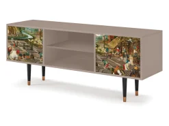 Móvel De Tv* Mueble de TV - 170х69х48 cm - T2 - The Younger - Spring, Latte Bege